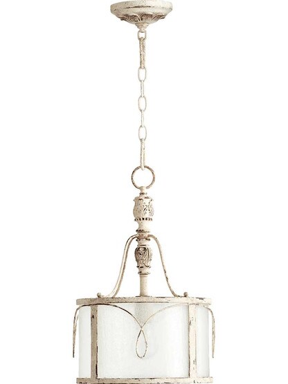Salento 1-Light Pendant in Persian White.